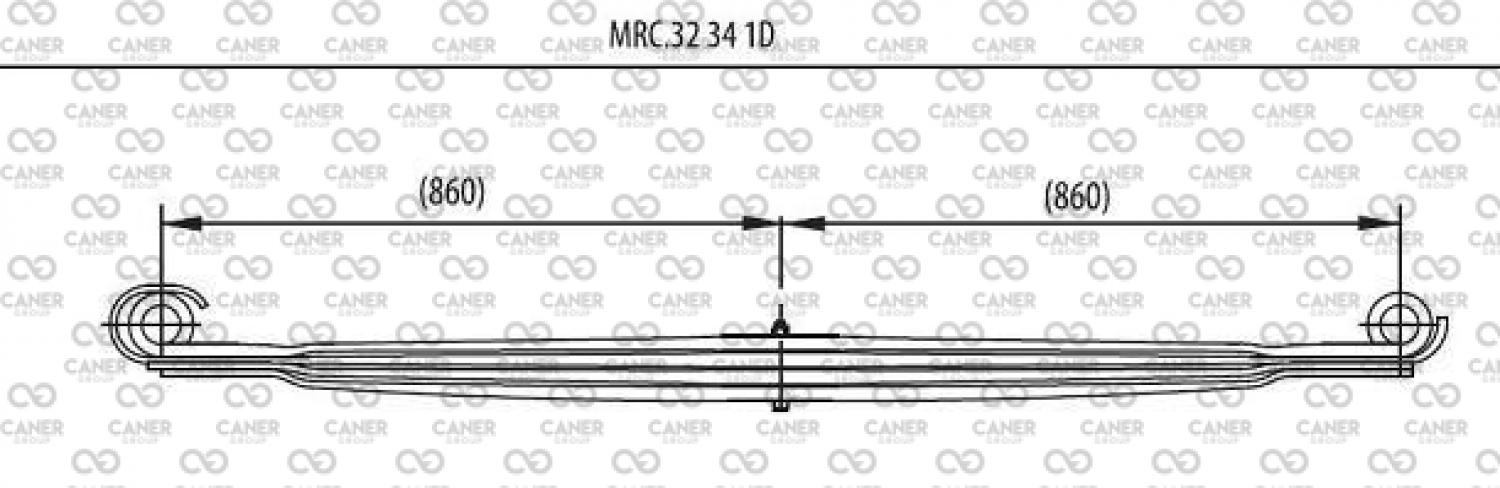 MERCEDES 32.34 1. DİNGİL 4. KAT-;336120-04; 